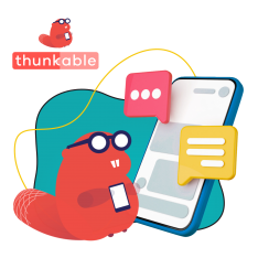 Разработка мобильных приложений в Thunkable. Начало - КИБЕРшкола программирования для детей, компьютерные курсы для школьников, начинающих и подростков - KIBERone г. Рамонь