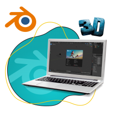 Blender - КИБЕРшкола программирования для детей, компьютерные курсы для школьников, начинающих и подростков - KIBERone г. Рамонь