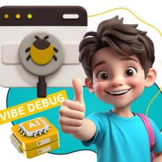 Тестирование & Vibe Debug. Охотники за багами - КИБЕРшкола программирования для детей, компьютерные курсы для школьников, начинающих и подростков - KIBERone г. Рамонь