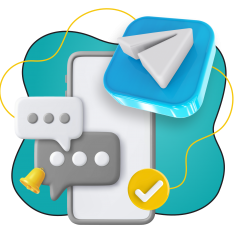 Создание Mini App для Telegram - КИБЕРшкола программирования для детей, компьютерные курсы для школьников, начинающих и подростков - KIBERone г. Рамонь