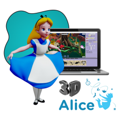 Alice 3d - КИБЕРшкола программирования для детей, компьютерные курсы для школьников, начинающих и подростков - KIBERone г. Рамонь