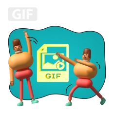 Gif-анимация - КИБЕРшкола программирования для детей, компьютерные курсы для школьников, начинающих и подростков - KIBERone г. Рамонь