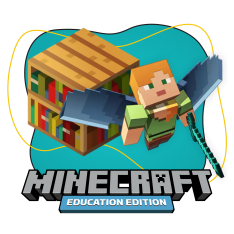 Minecraft Education - КИБЕРшкола программирования для детей, компьютерные курсы для школьников, начинающих и подростков - KIBERone г. Рамонь