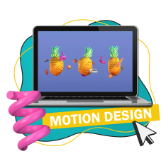 Motion Дизайн - КИБЕРшкола программирования для детей, компьютерные курсы для школьников, начинающих и подростков - KIBERone г. Рамонь