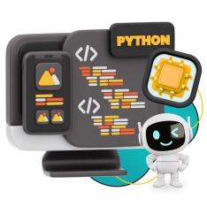 Мой первый сайт с мозгами: Python + AI - КИБЕРшкола программирования для детей, компьютерные курсы для школьников, начинающих и подростков - KIBERone г. Рамонь