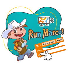 Run Marco - КИБЕРшкола программирования для детей, компьютерные курсы для школьников, начинающих и подростков - KIBERone г. Рамонь