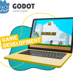 Godot.  Основа создания легендарных игр - КИБЕРшкола программирования для детей, компьютерные курсы для школьников, начинающих и подростков - KIBERone г. Рамонь
