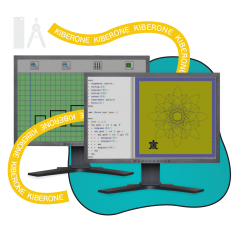 Исполнители чертежник и черепашка - КИБЕРшкола программирования для детей, компьютерные курсы для школьников, начинающих и подростков - KIBERone г. Рамонь