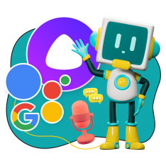 Голосовой помощник Алиса - КИБЕРшкола программирования для детей, компьютерные курсы для школьников, начинающих и подростков - KIBERone г. Рамонь