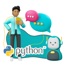 Умный чат-бот на Python на Telegram - КИБЕРшкола программирования для детей, компьютерные курсы для школьников, начинающих и подростков - KIBERone г. Рамонь