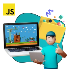 JavaScript + AI. Проектное обучение + геймификация + AI-помощники - КИБЕРшкола программирования для детей, компьютерные курсы для школьников, начинающих и подростков - KIBERone г. Рамонь
